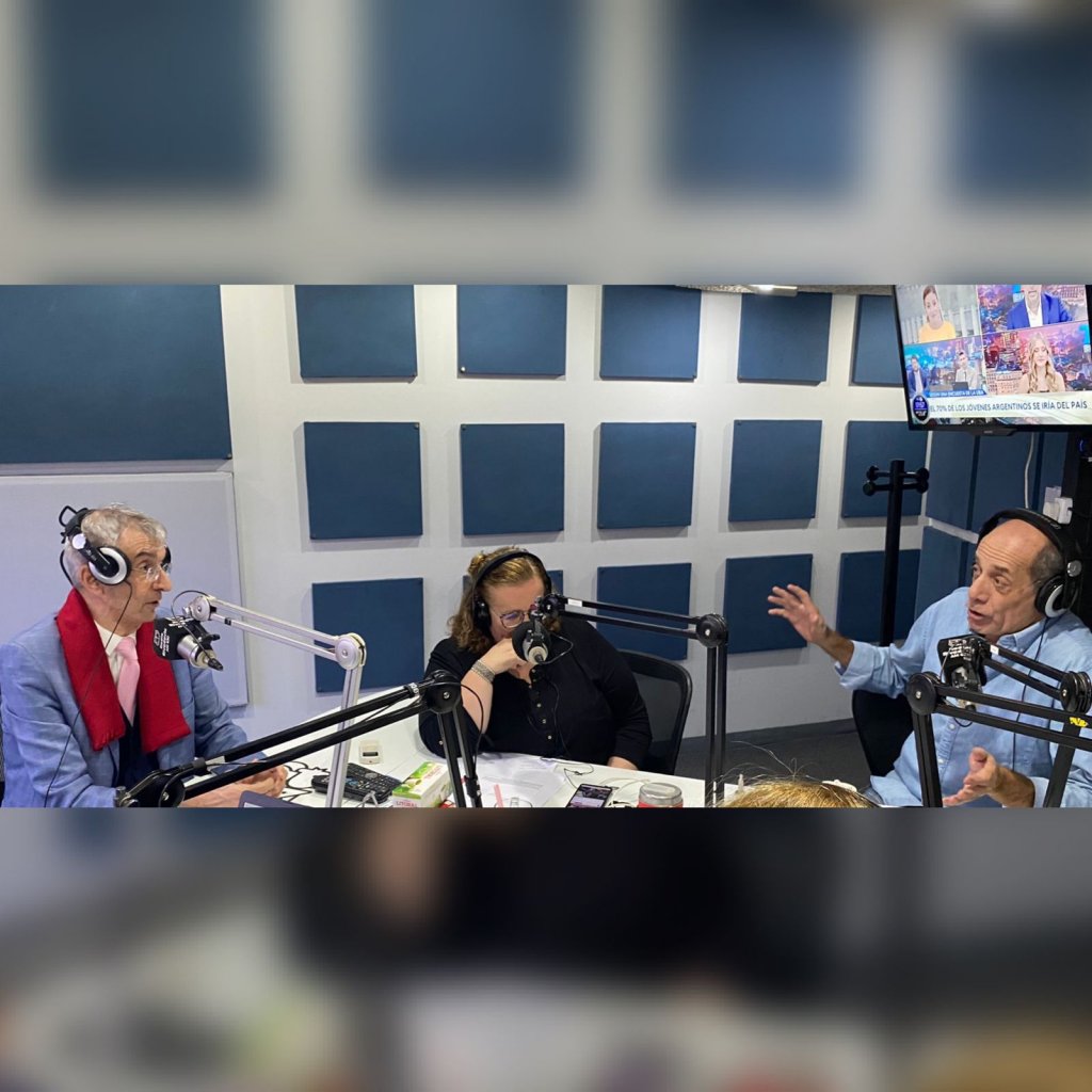 Tarico y el presidente con su fórmula con Scioli
