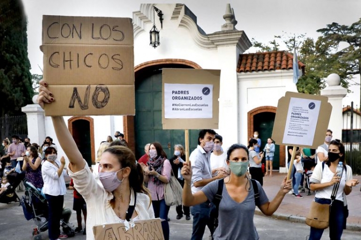 &quot;Una cinta por la educación&quot;: la consigna de la nueva convocatoria de Padres Organizados