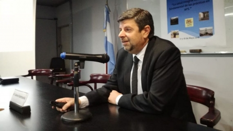 Gabriel Battistella destacó que "la cantidad de personas mayores de 80 años con coronavirus bajó de manera significativa"