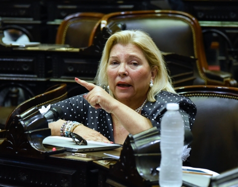 Lilita Carrió: “Hay una crisis en el seno del Gobierno”