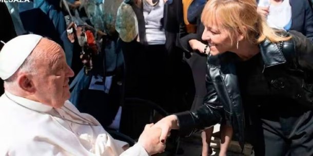 Jimena Monteverde: "El papa Francisco me dijo que le hacía reír mucho"