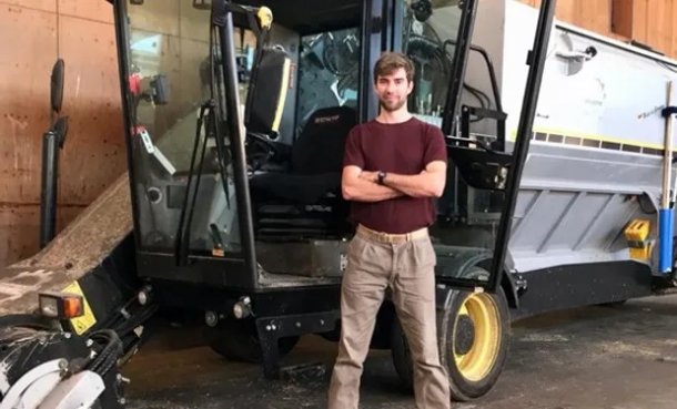 El agrónomo argentino que trabaja en un establecimiento modelo del "INTA" alemán