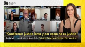 "Cuadernos: justicia lenta y por zoom no es justicia"