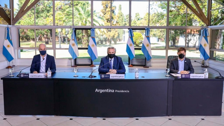 Alberto Fern&aacute;ndez: "El &uacute;nico remedio que se encontr&oacute; a la enfermedad es preservarse evitando el contacto con otros".