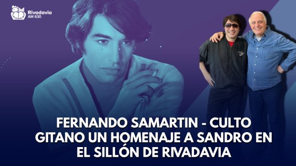 Fernando Samartin, Culto Gitano un homenaje a Sandro en el sillón de rivadavia