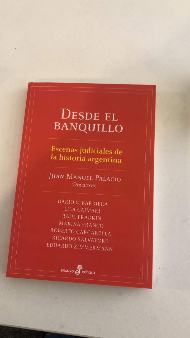 Juan Manuel Palacio: “Se me ocurrió hacer una historia argentina contada a través de juicios de distintas épocas"