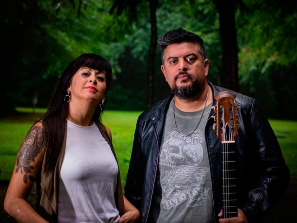 Dúo Heredero vino a tocar en vivo a Radio Rivadavia