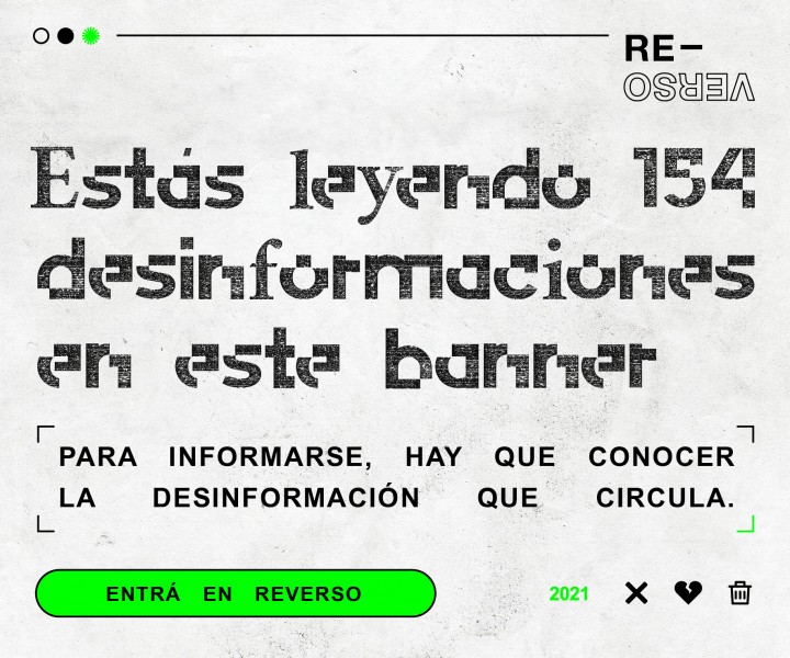 Elecciones: llega #MentiraFont, la nueva campa&ntilde;a de Reverso
