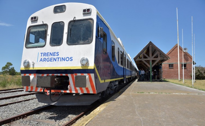 Vuelve el tren a Pinamar