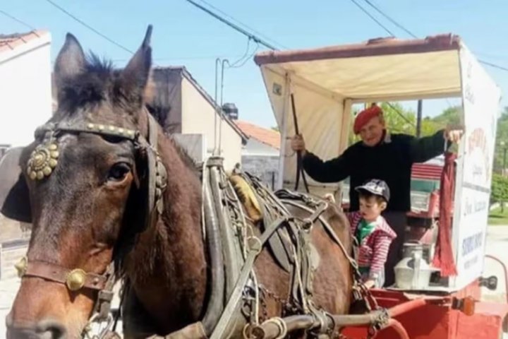 Charlamos con Víctor &quot;Cholo&quot; Corridoni, lechero de Olavarría