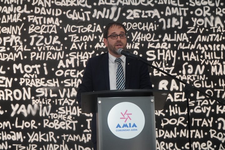 Amos Linetzky, presidente de la AMIA: "Ven&iacute;amos de 3 d&eacute;cadas de impunidad, falta de respuesta y no tener un solo responsable"