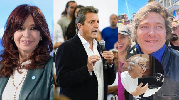 Cristina viaja a Europa, Massa y el apoyo internacional y los cierres de campaña