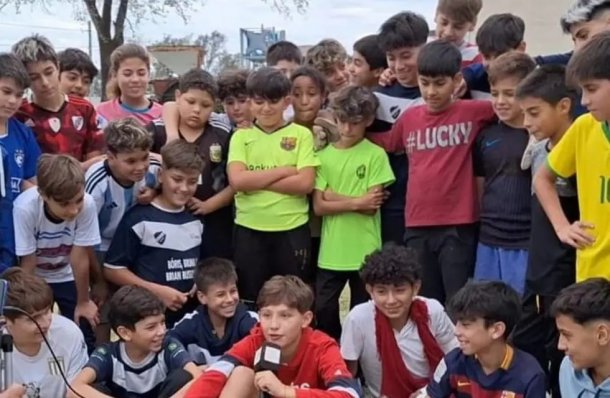 Tienen entre 11 y 14 años y recuperaron un potrero: “De un baldío hicieron una cancha y organizaron un torneo sin ayuda adulta"