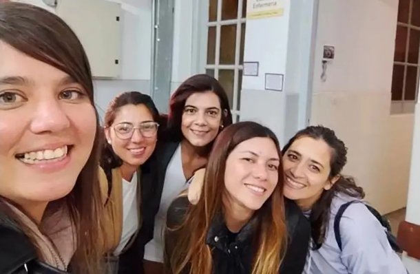 Daniela Renton está embarazada de siete meses, cayó de panza al piso y aparecieron cinco ángeles guardianes que la ayudaron