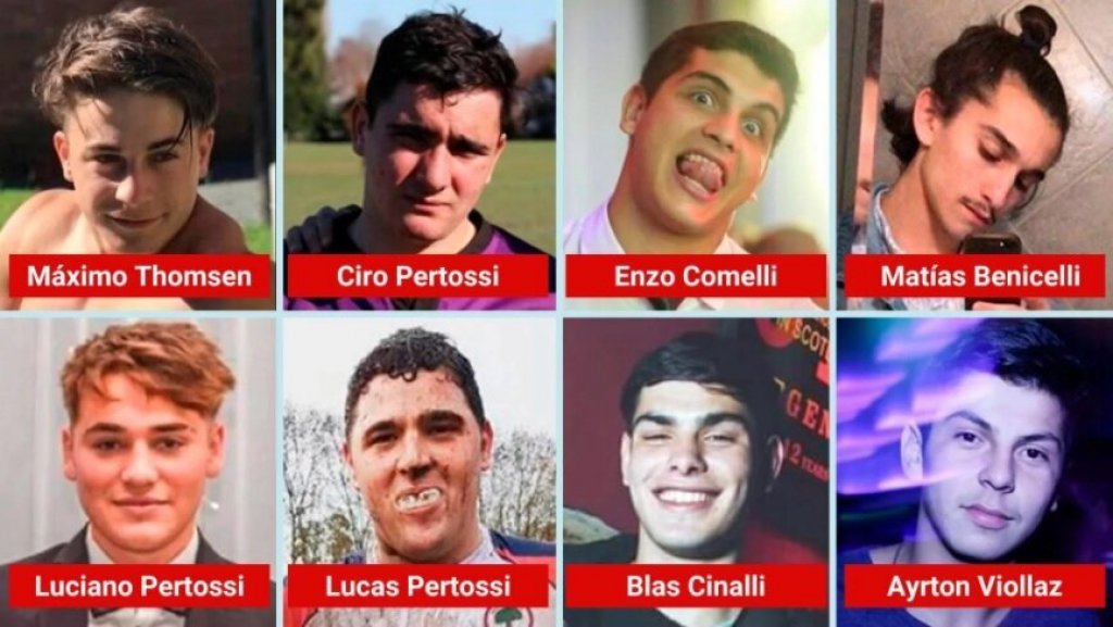 Crimen de Fernando Báez Sosa: prisión perpetua para Thomsen, Comelli, Benicelli, Ciro y Luciano Pertossi