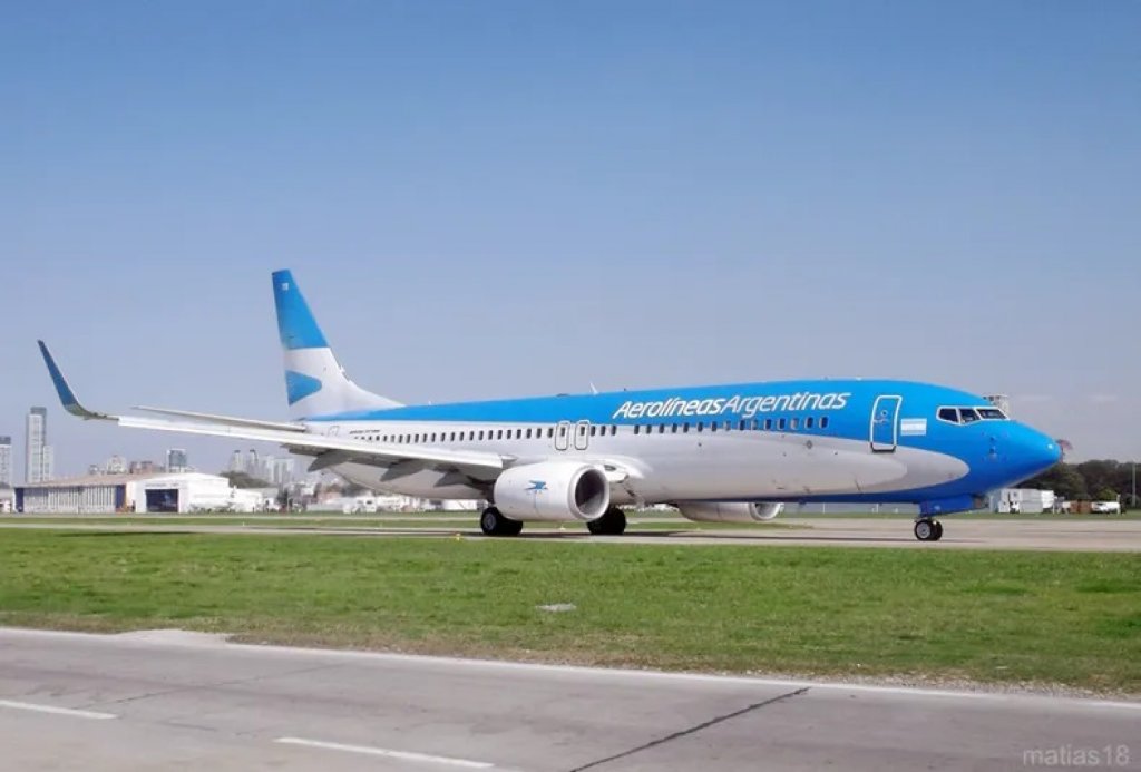 Amenaza de bomba en un avión de Aerolíneas Argentinas: aterrizó en Comodoro Rivadavia