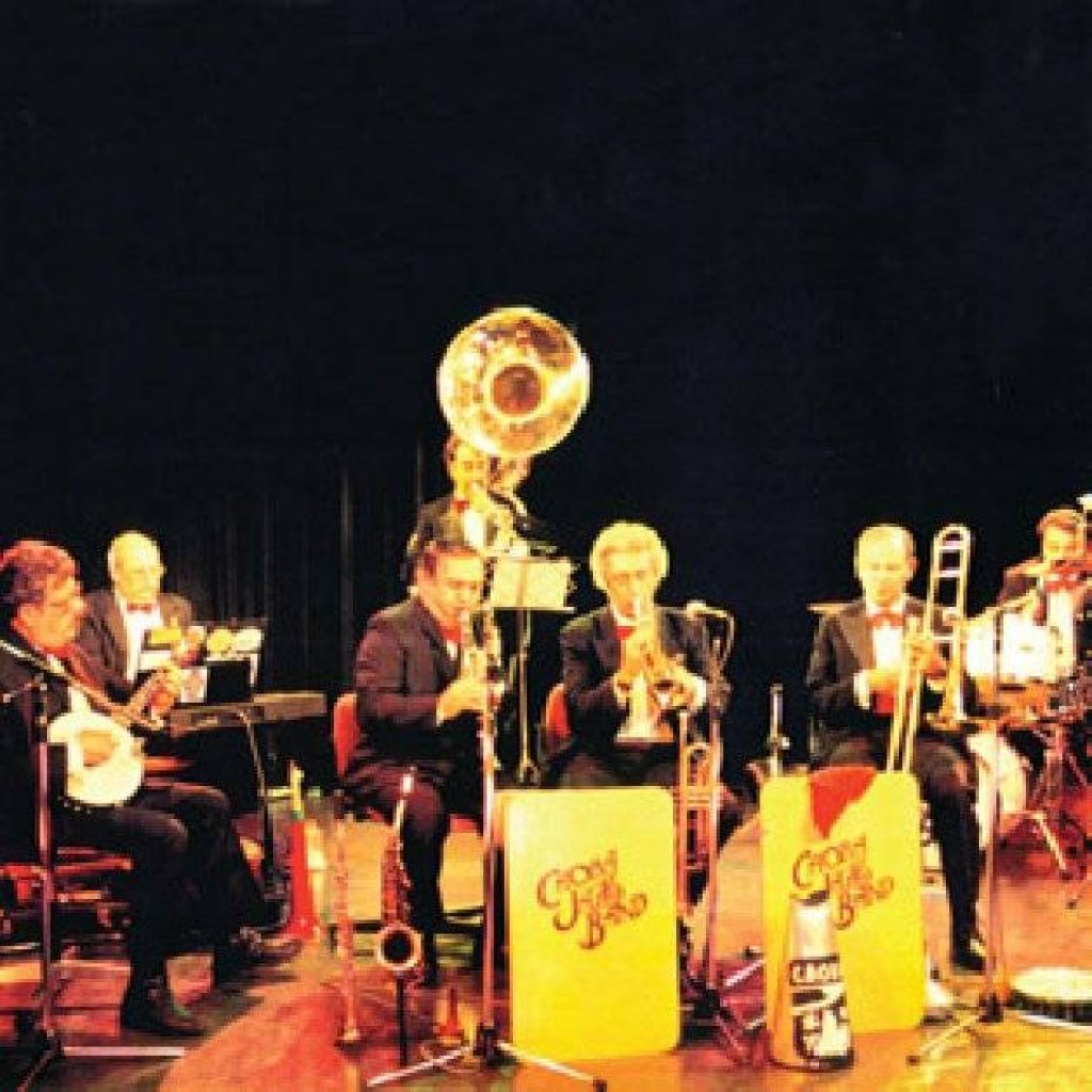 La caoba jazz band en los estudios de Rivadavia