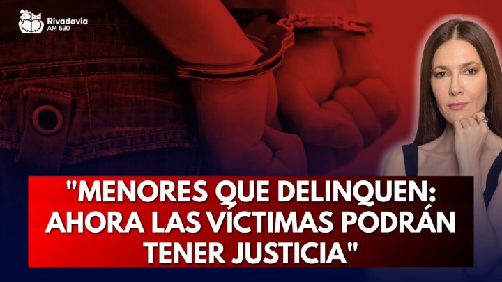 "Menores que delinquen: ahora las v&iacute;ctimas podr&aacute;n tener justicia"