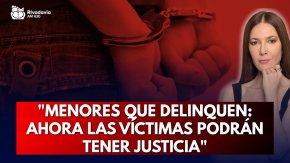 "Menores que delinquen: ahora las v&iacute;ctimas podr&aacute;n tener justicia"