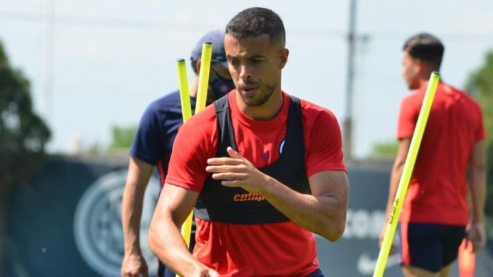 Di Santo volvió a entrenarse a la par y quiere debutar en San Lorenzo