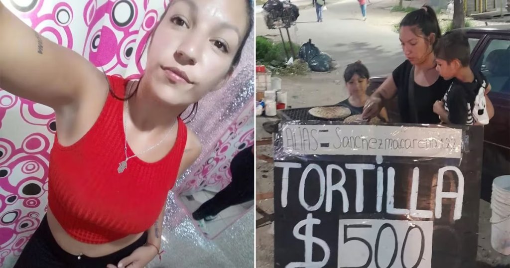 Macarena Sánchez, una madre que se viralizó en tiktok cuando mostró que vende tortillas de madrugada