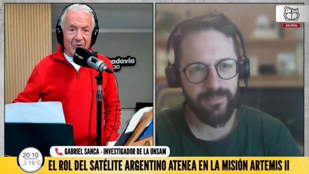 El rol del micro satélite "ATENEA" en la misión de la NASA "ARTEMIS II"