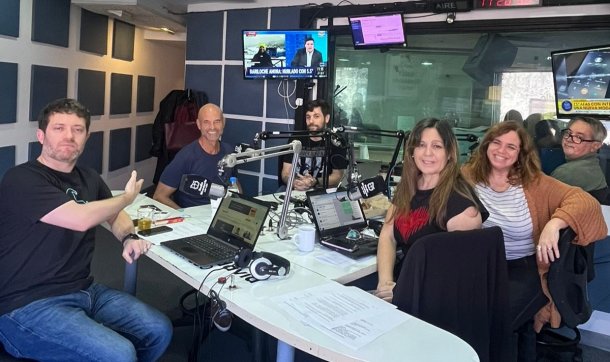La visita de Guillermo Dietrich al piso de Radio Rivadavia: "El apoyo del PRO no es a Milei, sino a que Argentina le vaya bien"
