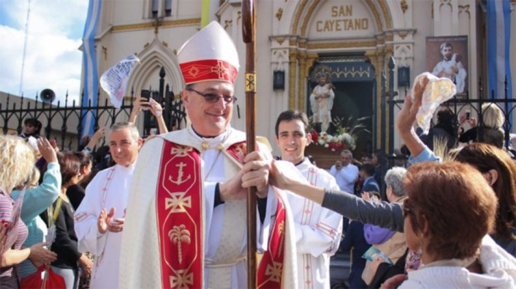 El Obispo de Rosario:“Se suspendieron los viacrucis de Semana Santa por la inseguridad”