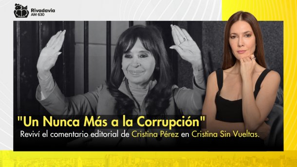 "Un Nunca Más a la Corrupción"