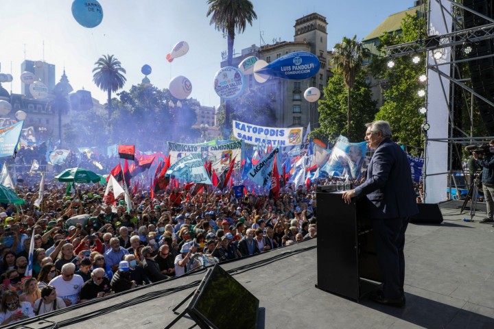 Alberto Fernández: &quot;Escuché mucho estos días ´Si perdieron ¿Qué celebran?´ El triunfo no es vencer, sino es nunca darse por vencidos”