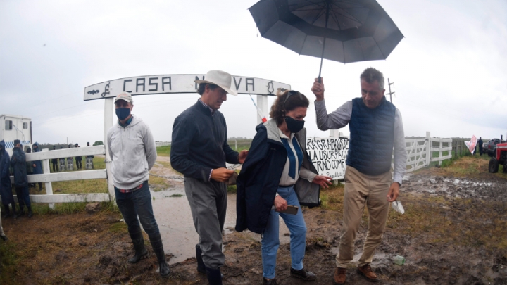 Leonor Barbero Marcial de Etchevehere: &quot;La gente está poniendo candados en las estancias porque no saben cuándo los van a invadir&quot;