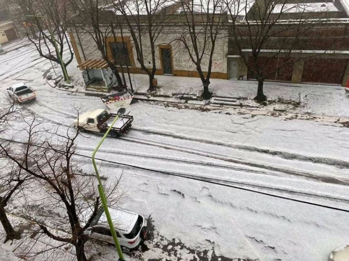 Destrozos en Saladillo por un fuertísimo temporal