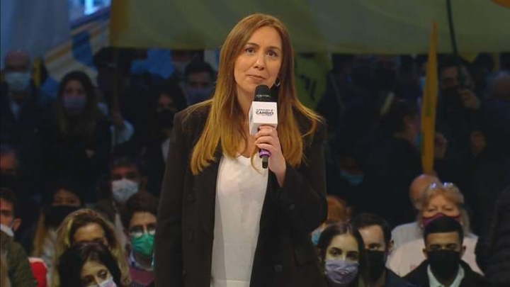 María Eugenia Vidal: "Hoy, más que nunca, tenemos que dar el ejemplo"