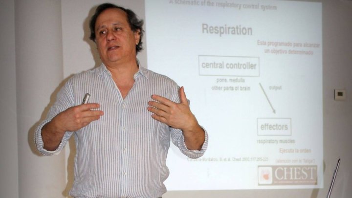 Dr. Guillermo Montiel:  &ldquo;Solamente uno de cada cuatro pacientes iba a necesitar realmente al respirador&rdquo;.