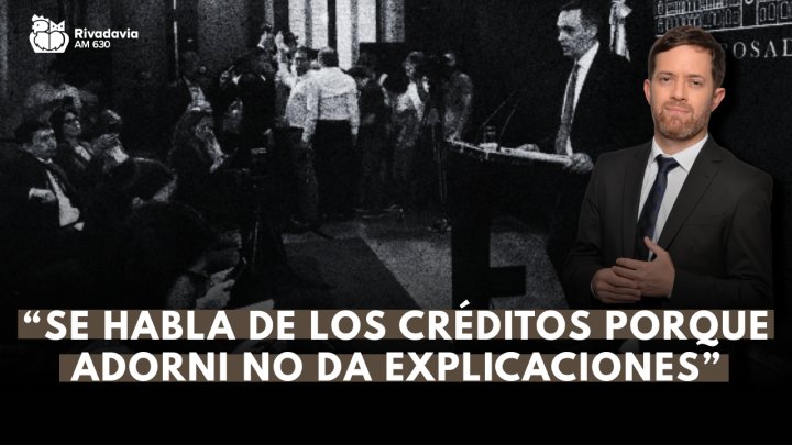 "Se habla de los cr&eacute;ditos del Banco Naci&oacute;n porque faltan explicaciones de Adorni"