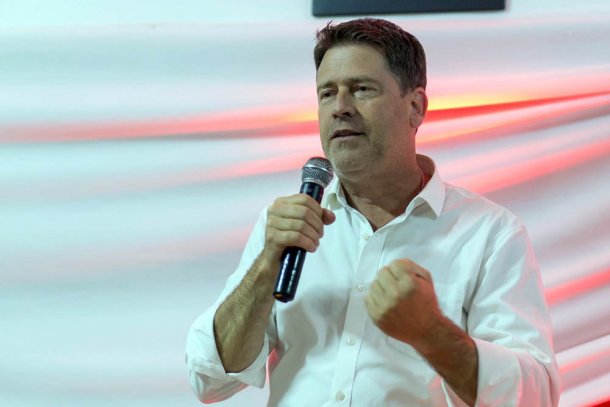Carlos Briner: “Levanto la voz por quienes reciben fondos para obras, para que no se las quiten”
