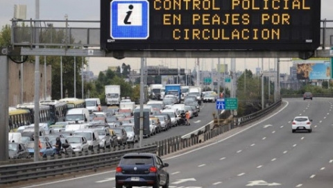 Gabriel Fucks: "La circulación en la Ciudad de Buenos Aires hoy está por abajo del 50%"