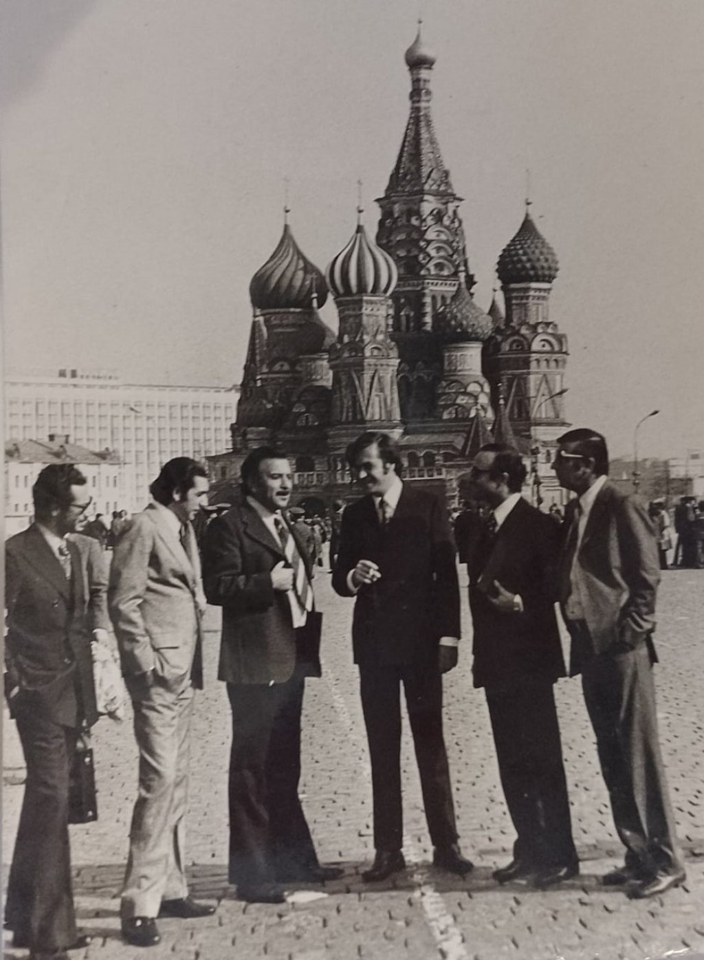 El recuerdo de Osvaldo Granados en la Plaza Roja