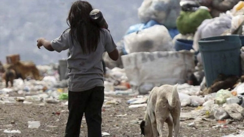 Tras la pandemia el 64,6% de los niños pasó a ser pobre y 34,3% padece inseguridad alimentaria
