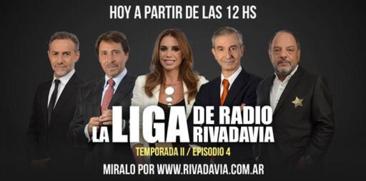 &iexcl;Lleg&oacute; el d&iacute;a! Ye empez&oacute; el episodio IV de La Liga de Radio Rivadavia