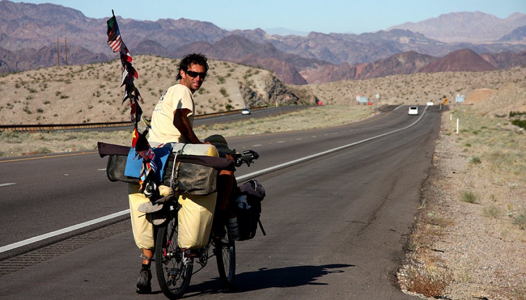 Pablo Hernán García: “Entendí que con la bicicleta iba a tener un acercamiento más intenso para con las personas, con los lugares”