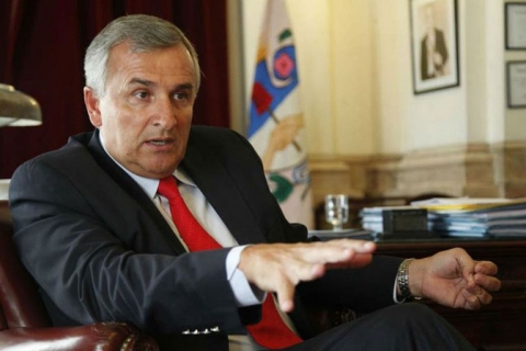 Gerardo Morales: "Niego terminantemente perseguir a Milagro Sala"