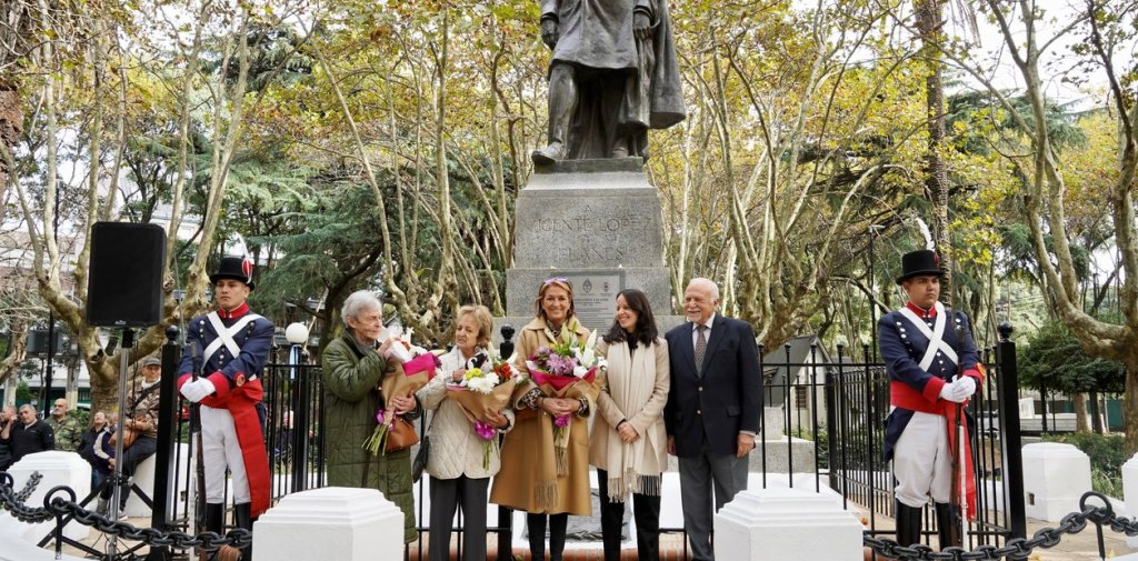 Gloria, tataranieta de Vicente López y Planes: &quot;cuando era chica decía que era López del himno”