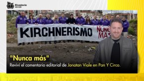 Jonatan Viale: "Nunca más"