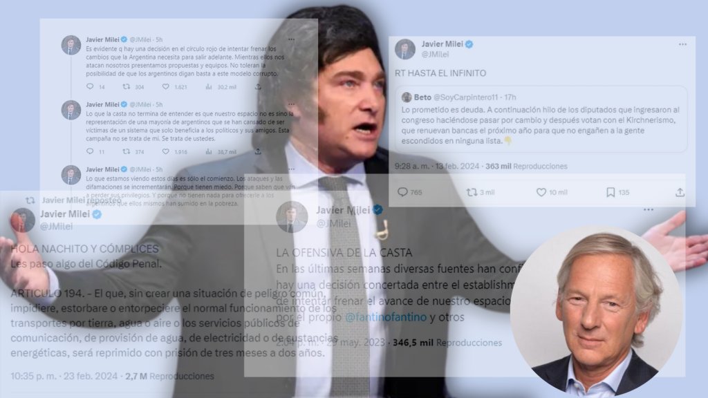 "Autocracia y persecuciones"