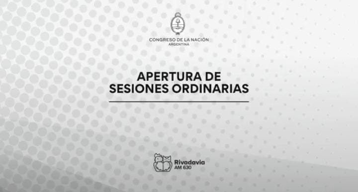Programa especial: Apertura de sesiones ordinarias en el Congreso