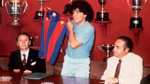 Josep María Minguella: "Si Maradona hubiese jugado diez años, Barcelona ganaba ocho ligas"