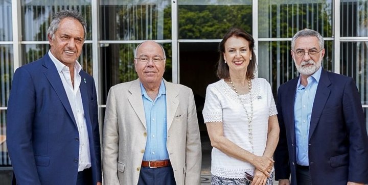 Diana Mondino confirm&oacute; a Scioli como embajador en Brasil: "La voluntad es que siga"