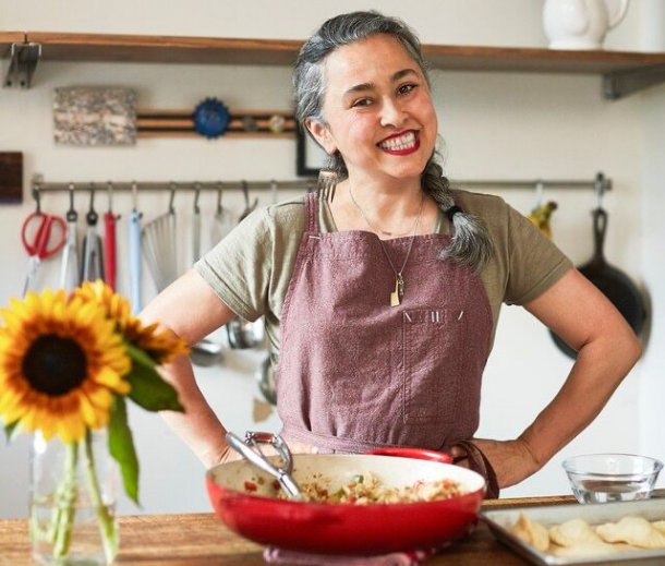 Una argentina presentó un libro de cocina en Los Ángeles