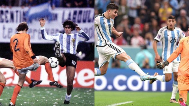 Kempes sobre el gol de Álvarez que comparan con el suyo: "Julián tenía el arco entre ojo y ojo"